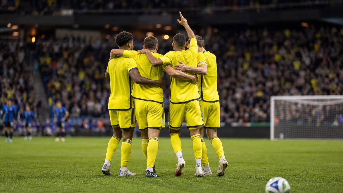 Football scene accompanying: Nashville SC Supporters’ Shield secured with 2-0 win at CF Montreal